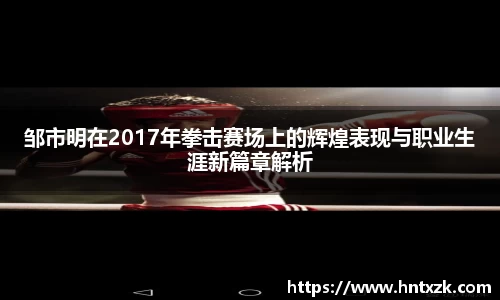 邹市明在2017年拳击赛场上的辉煌表现与职业生涯新篇章解析